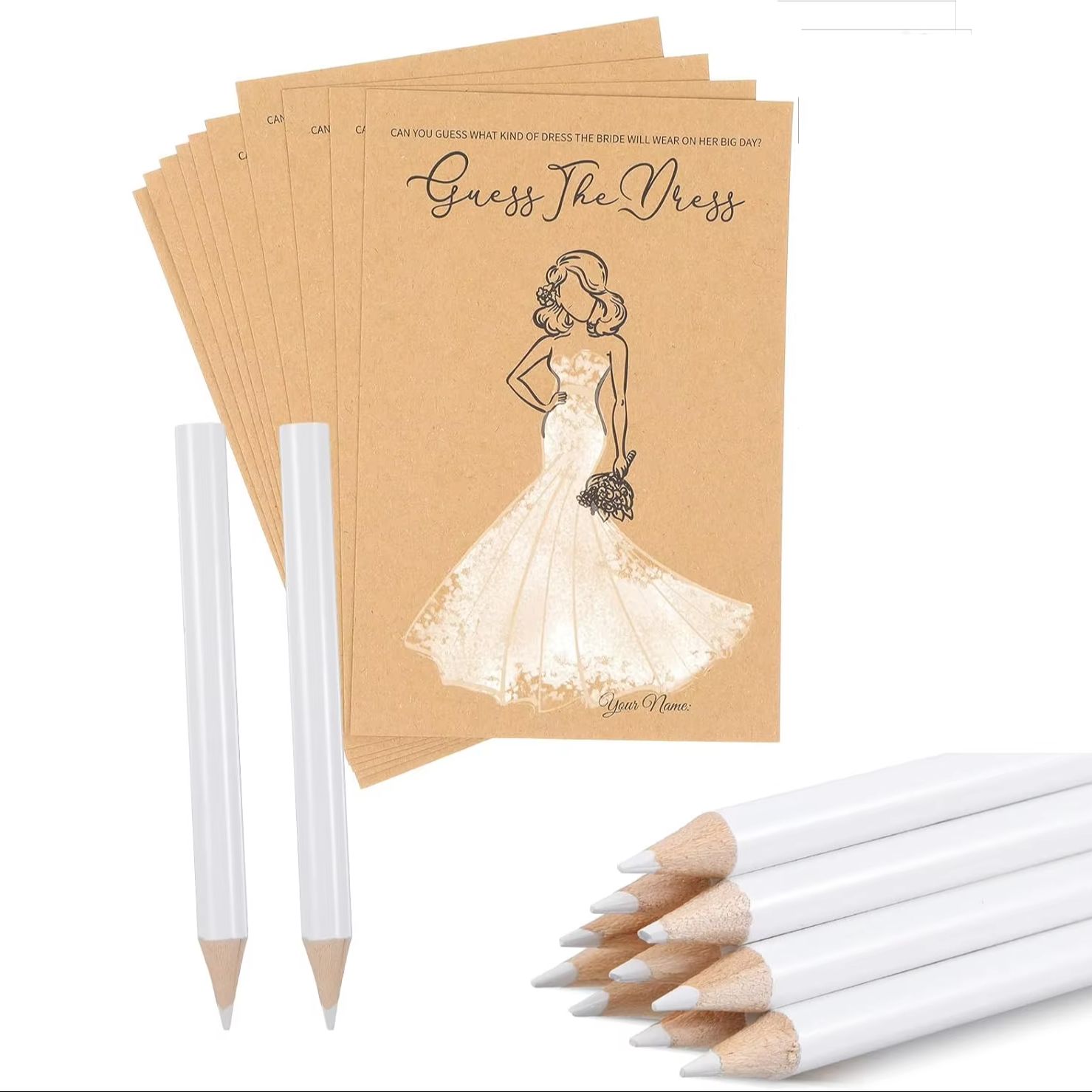 Party Games Bridal Shower - 10 Set Kit Permainan Bridal Shower