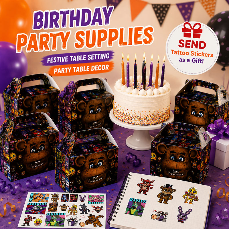 Paket Hadiah Bertema Five Nigh - Party Games At Wedding ulasan dan harga