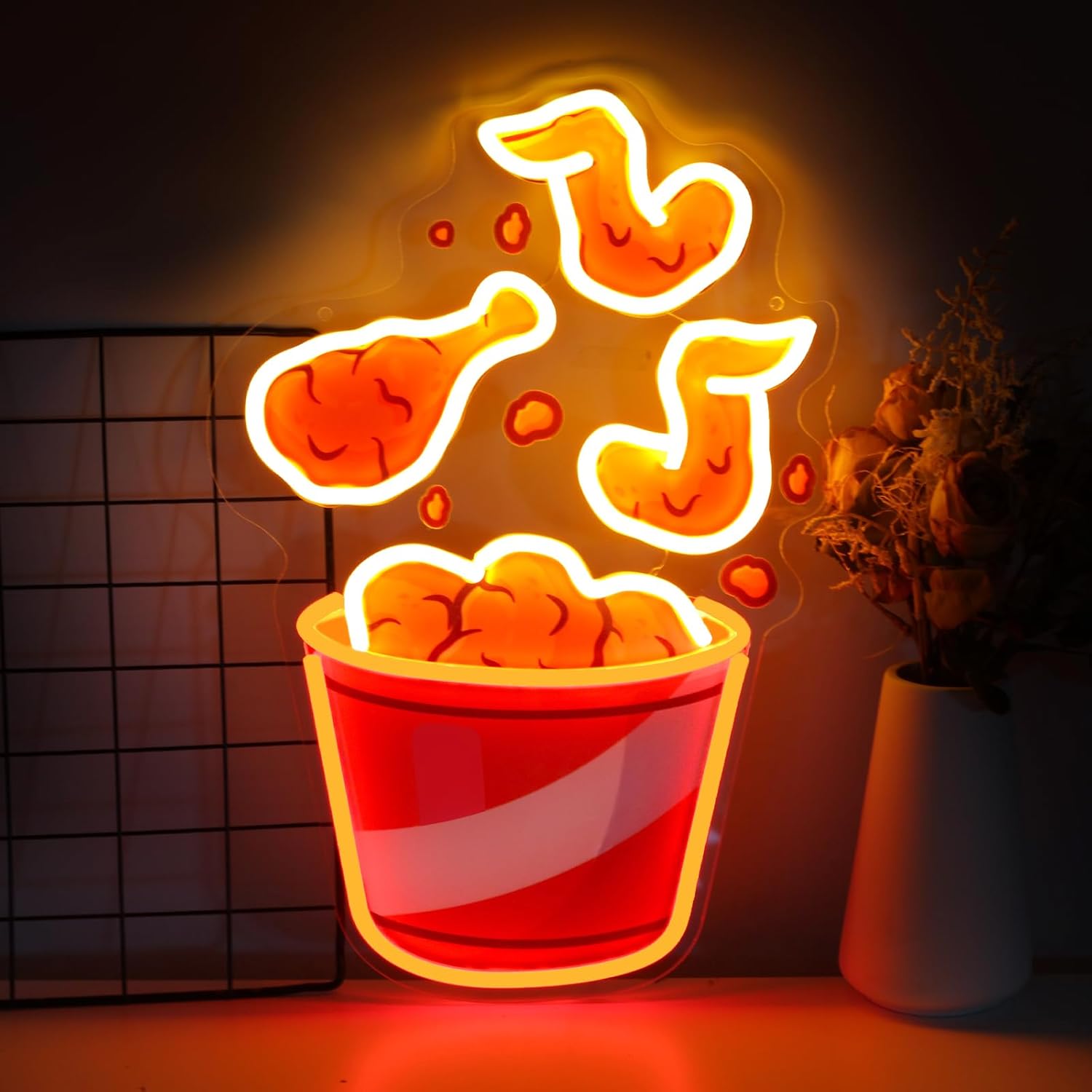Lampu Neon LED USB Dimmable Be - Party Games Shop ulasan dan harga