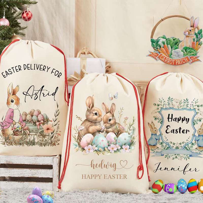 Tas Hadiah Kelinci Paskah deng - Party Games Easter For Kids ulasan dan harga