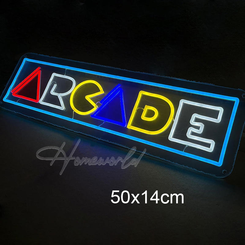 Tanda Neon Arcade pegangan rua - Party Games Shop ulasan dan harga