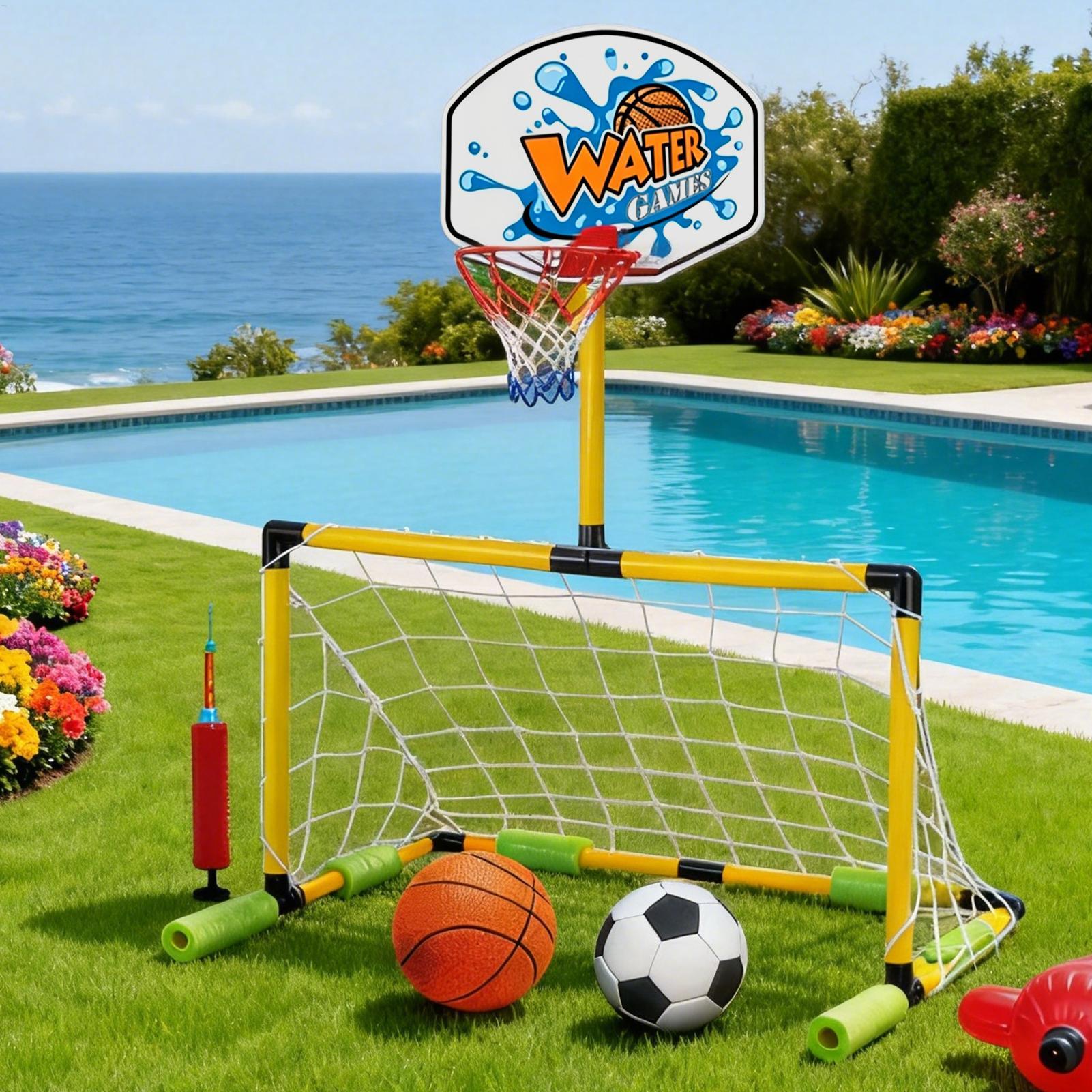 Ring Basket Kolam Renang 2-in- - Party Games Kids And Adults ulasan dan harga