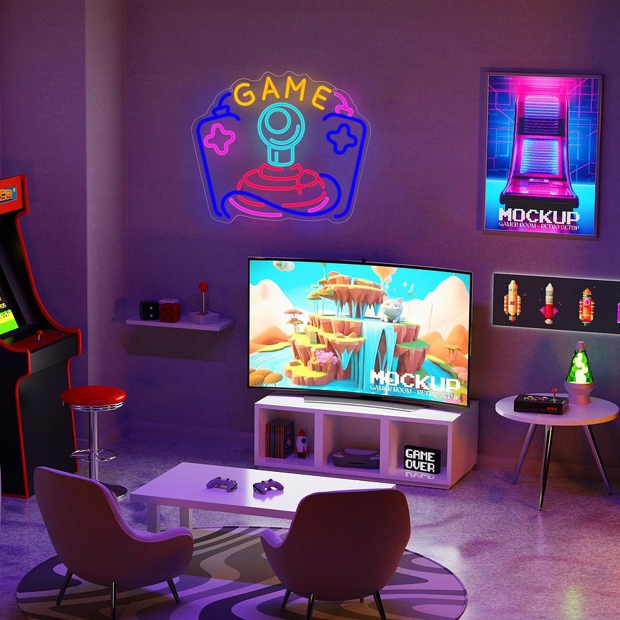 Lampu Neon LED untuk Game, Sen - Party Games Stream ulasan dan harga