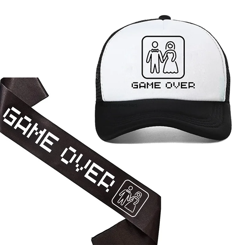 Topi Sash Game Over untuk Calo - Party Games Bridal Shower ulasan dan harga