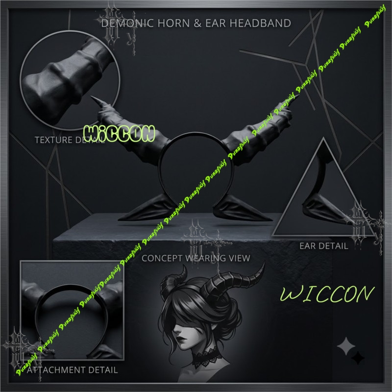 Hiasan Kepala Cosplay Anime De - Party Games Stream ulasan dan harga
