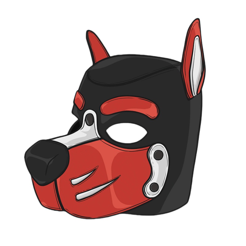 Masker Tudung Anjing Warna-war - Party Games Shop ulasan dan harga