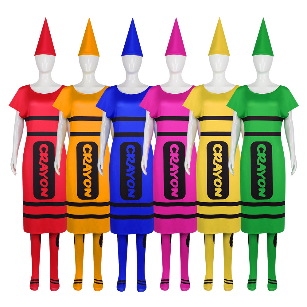 Pakaian Cosplay Krayon Wanita  - Party Games Group ulasan dan harga