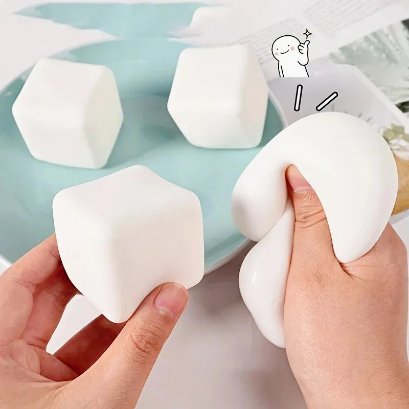 1Pc Mainan Pijat Tofu Lembut y - Party Games Easter For Kids ulasan dan harga