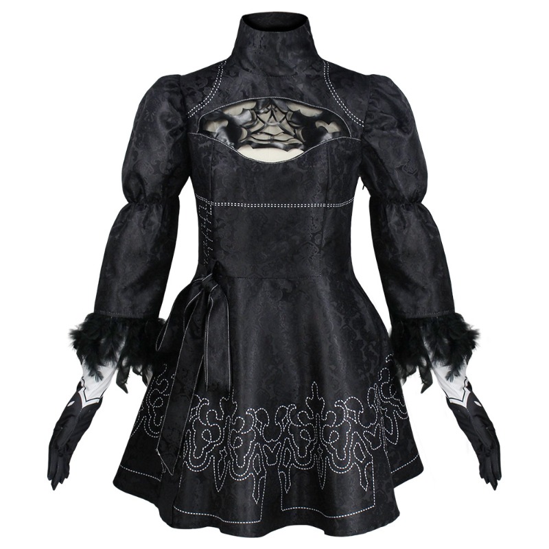 Kostum Cosplay Nier Automata B - Party Games Popular ulasan dan harga