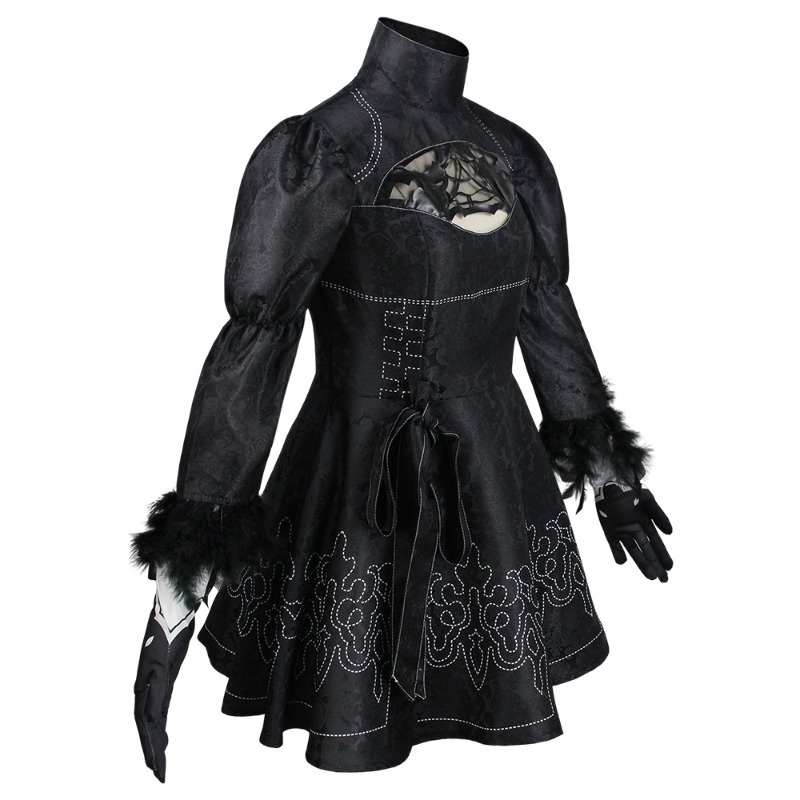 Kostum Cosplay Nier Automata B - Party Games Popular ulasan dan harga