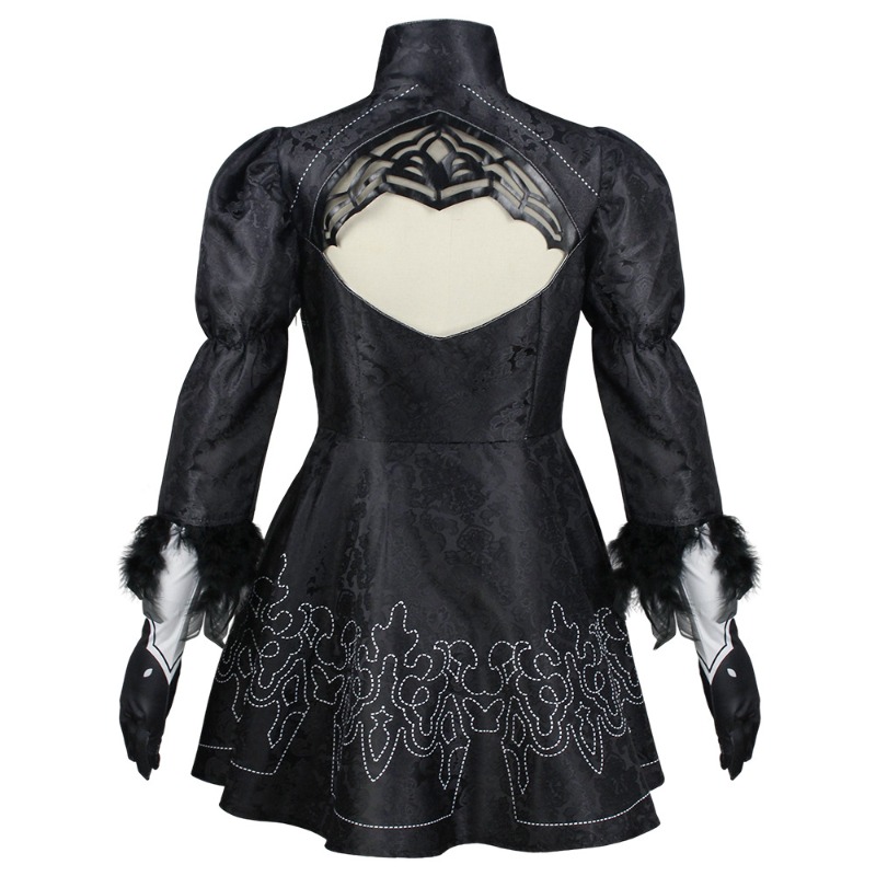 Kostum Cosplay Nier Automata B - Party Games Popular ulasan dan harga
