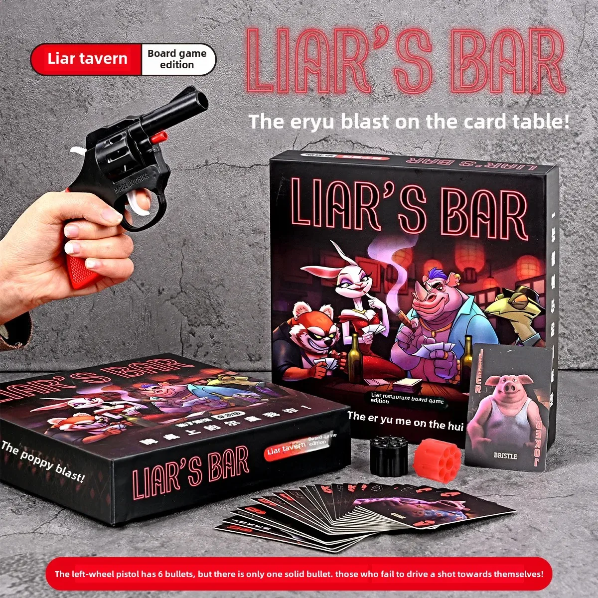 Permainan Meja Pub Penipuan Ka - Party Games Popular ulasan dan harga